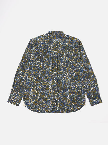 Lazy Day Shirt in Navy Artist Print