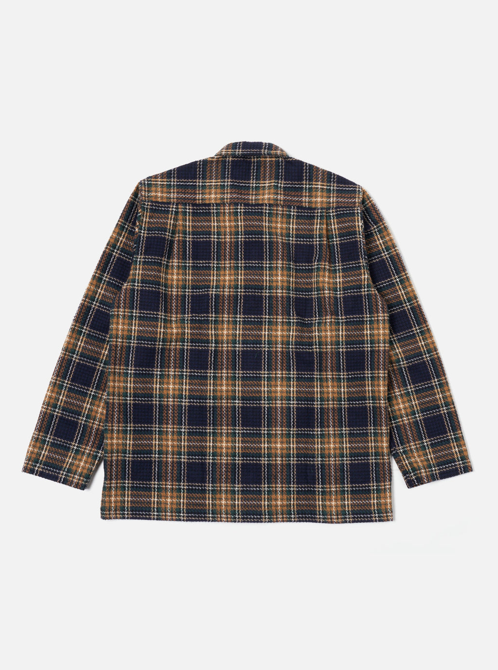 Easy Jacket in Navy & Green Check