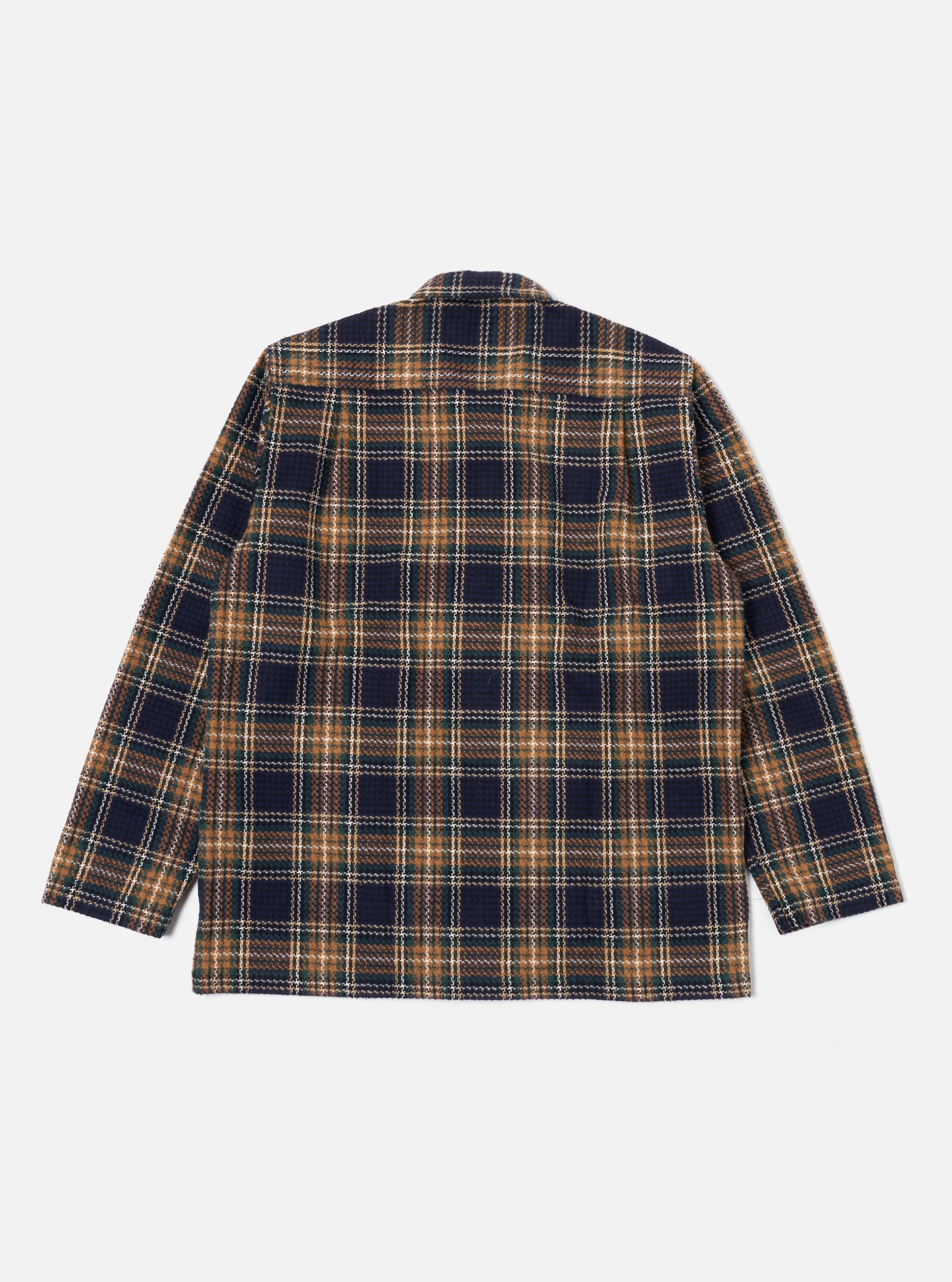Easy Jacket in Navy & Green Check