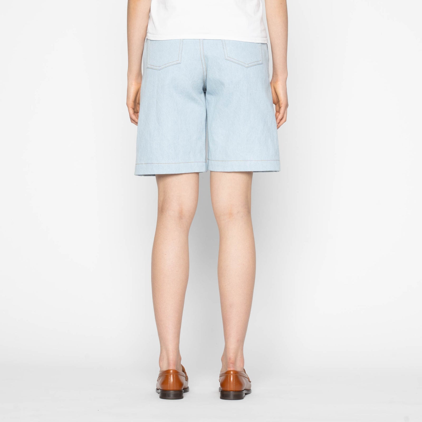 Andie Shorts in Blue Secret Agent