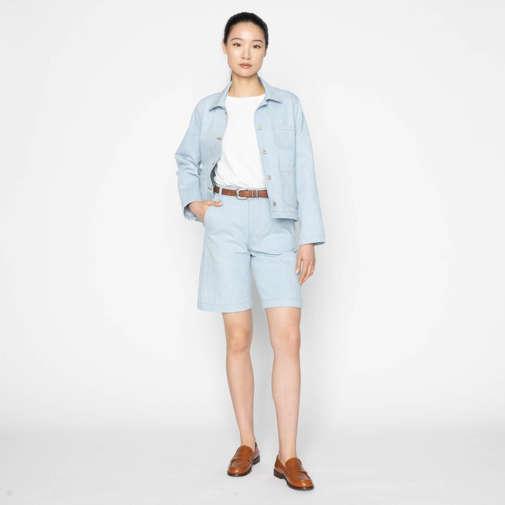 Andie Shorts in Blue Secret Agent