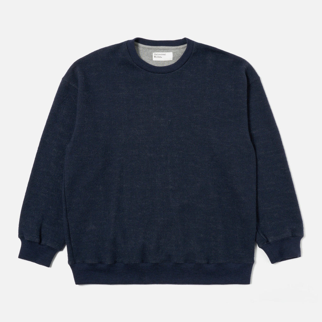 Loose Sweatshirt in Navy