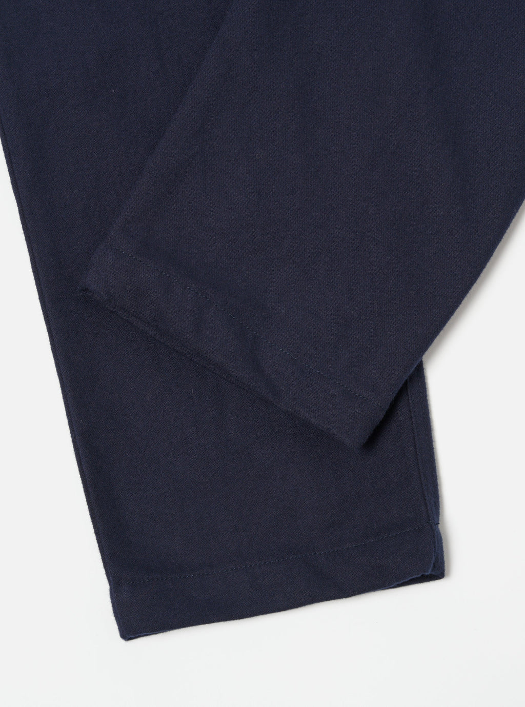 Military Chino in Brushed Navy Moleskin