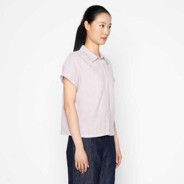 Billie in Lavender Double Weave Gauze