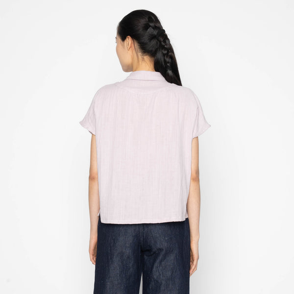 Billie in Lavender Double Weave Gauze