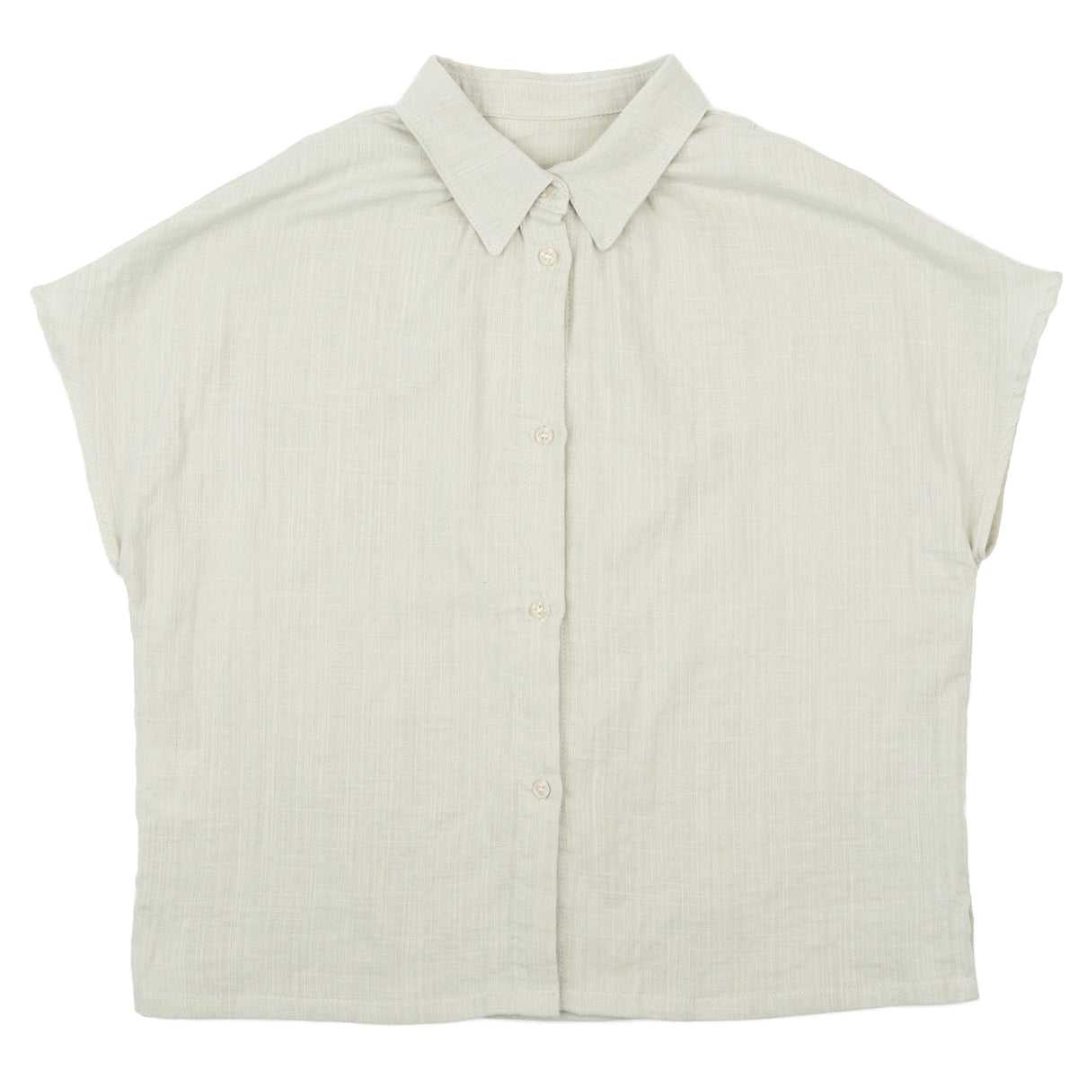 Billie in Mint Double Weave Gauze