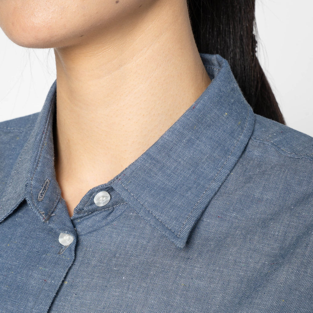 Judy in Chambray with Multicolor Nep