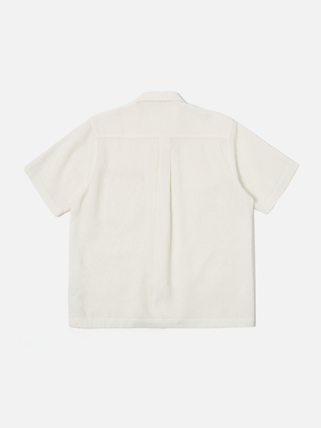 Tech Overshirt in Ecru Nippon Waffle