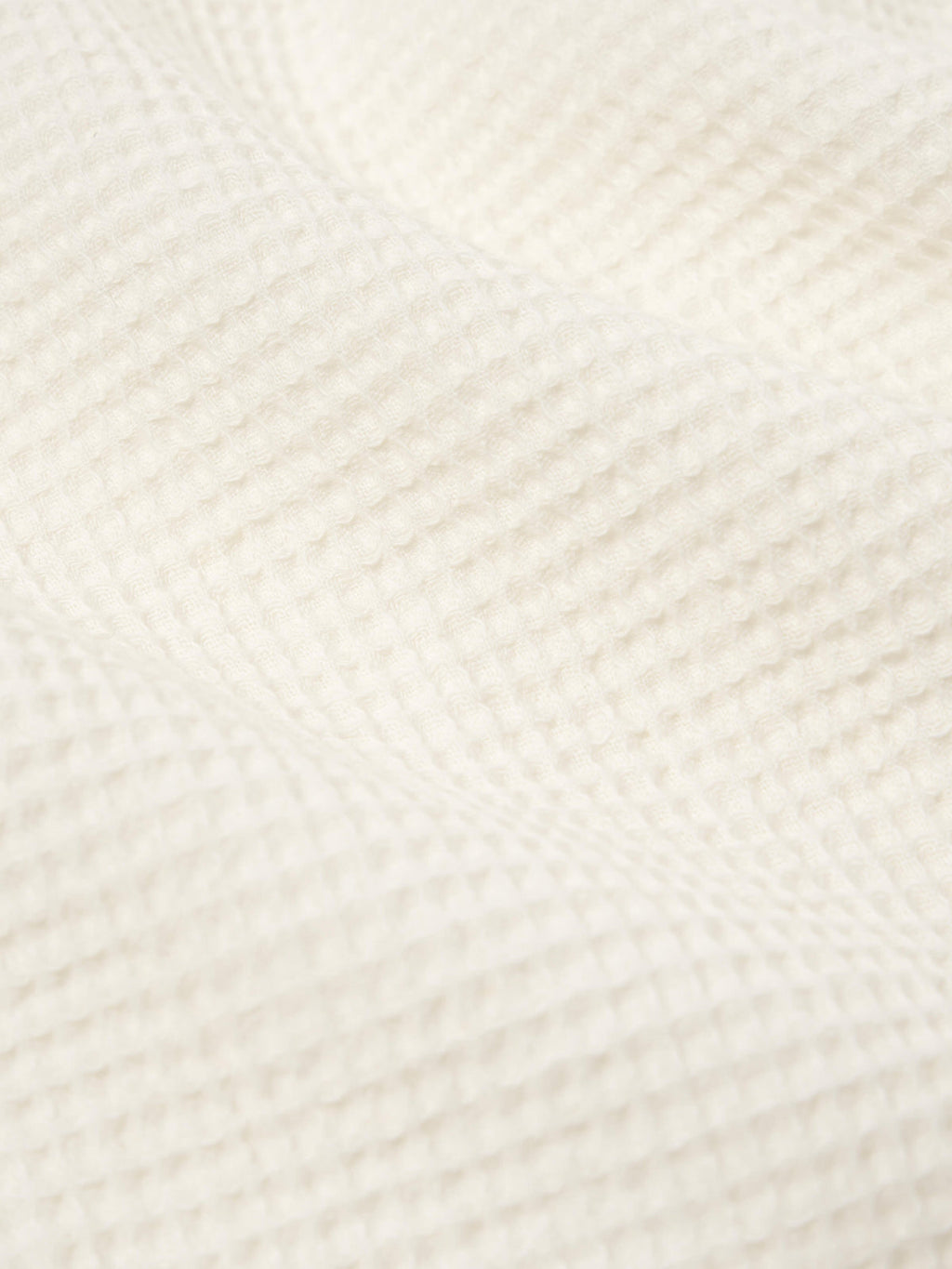 Tech Overshirt in Ecru Nippon Waffle