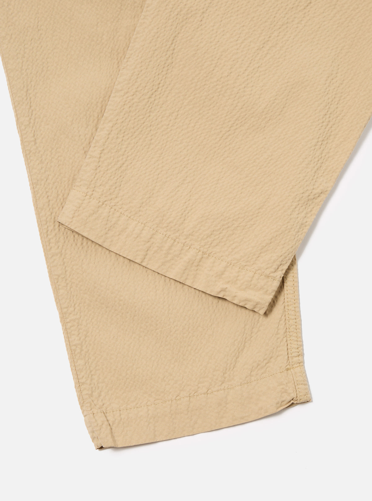 Military Chino in Seersucker II Sand