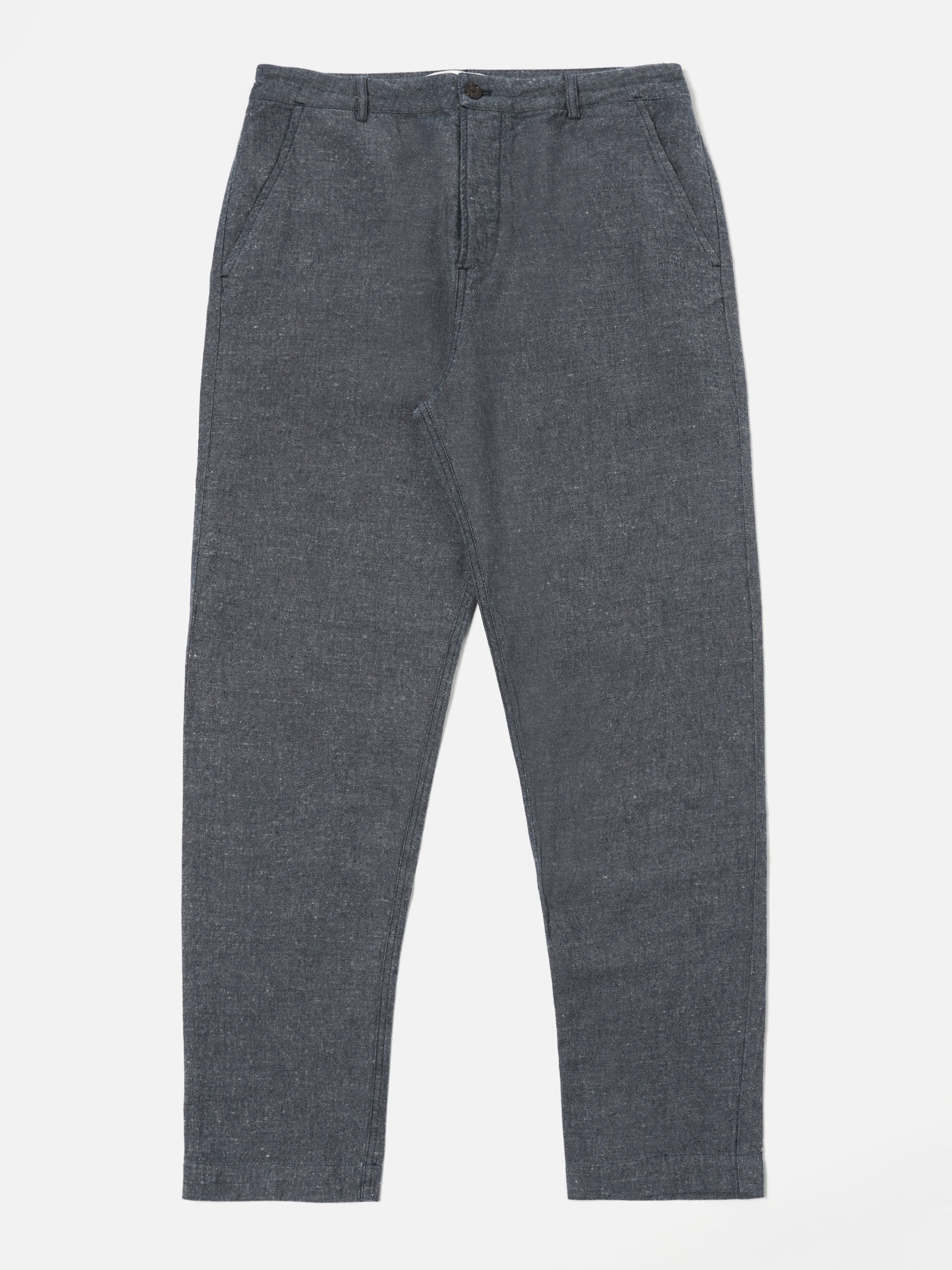 Military Chino in Lord Cotton Linen Denim