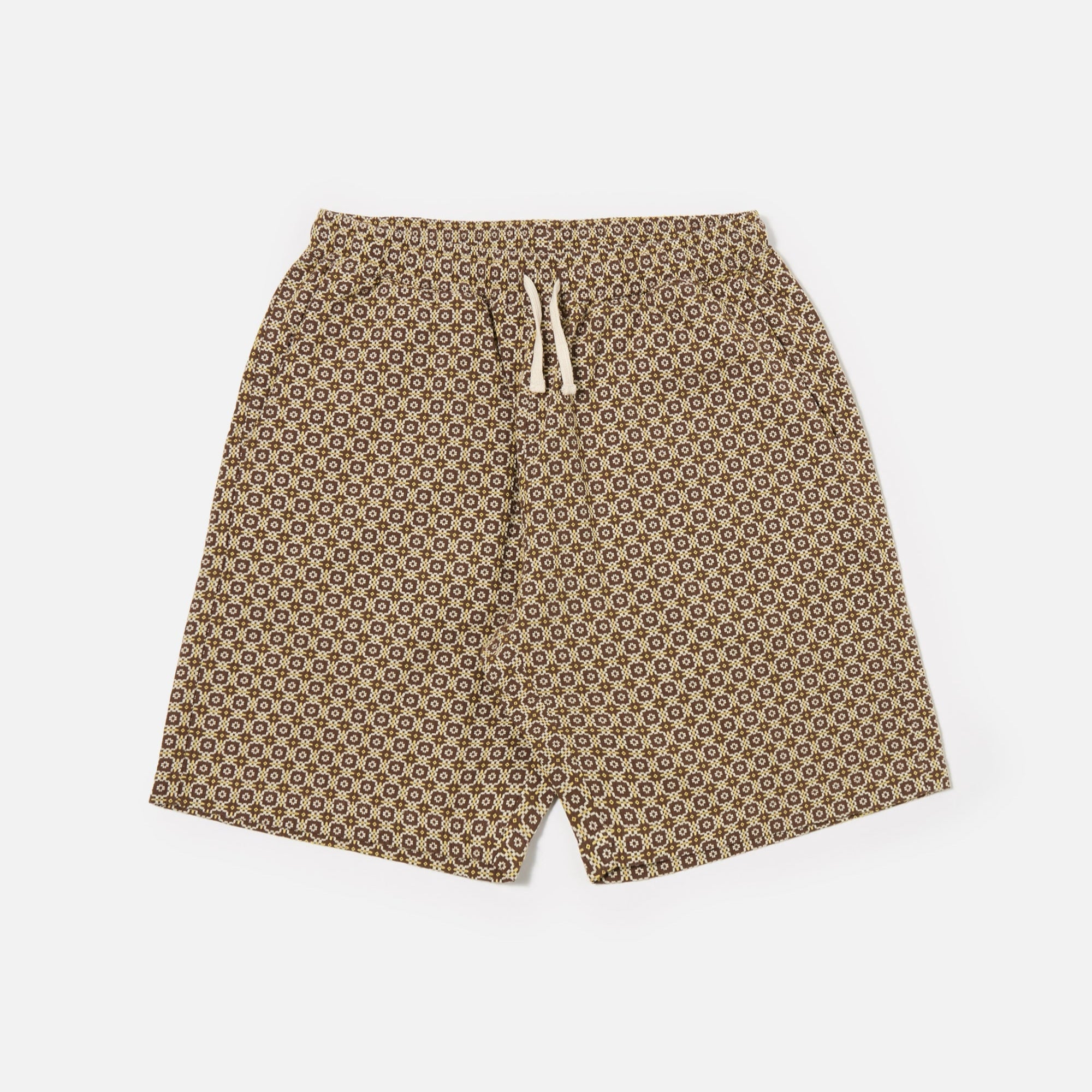 Simple Short in Brown Tile