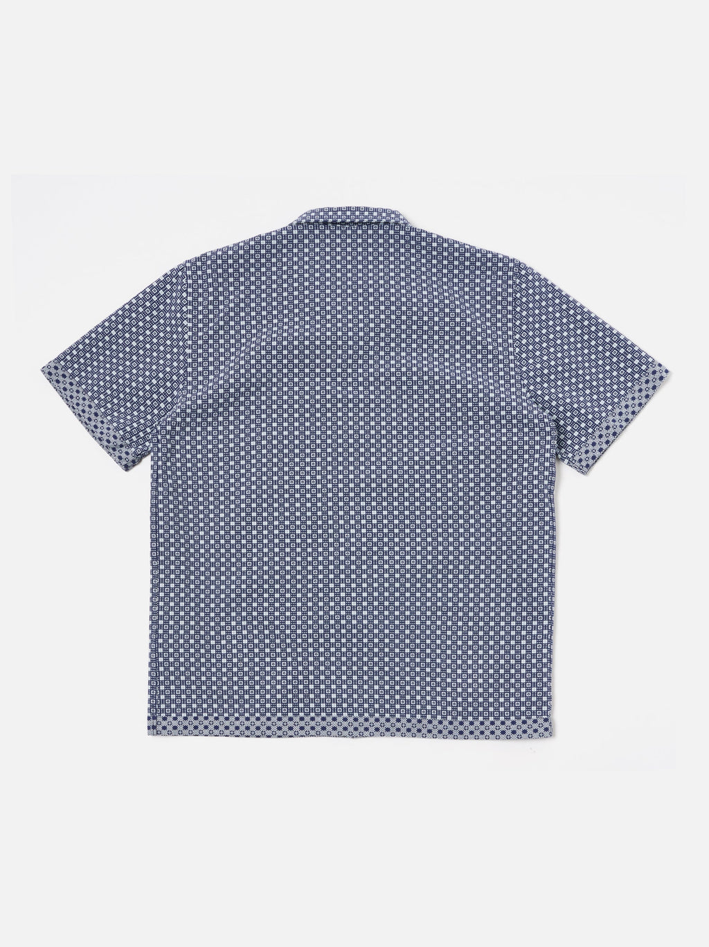 Dean Road Shirt in Navy Tile