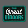 DDC-330 “Great Indoors” Black/Turquoise Souvenir Patch