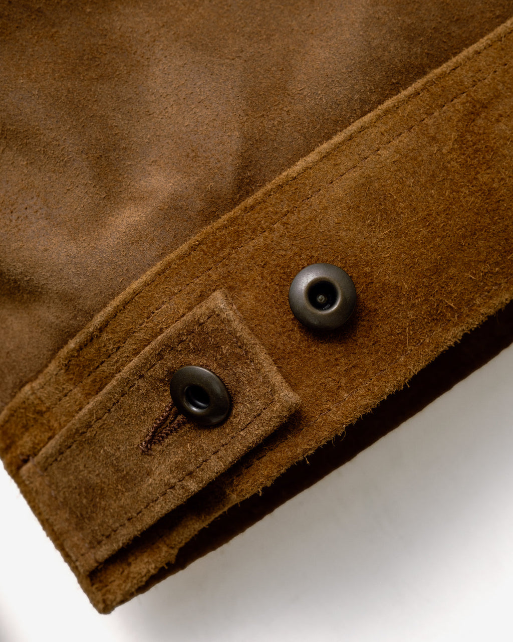 370 "Duke" Suede Unlined Rough Out Cowhide Jacket
