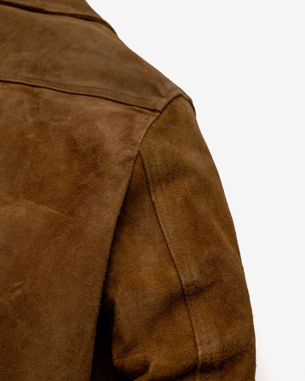 370 "Duke" Suede Unlined Rough Out Cowhide Jacket