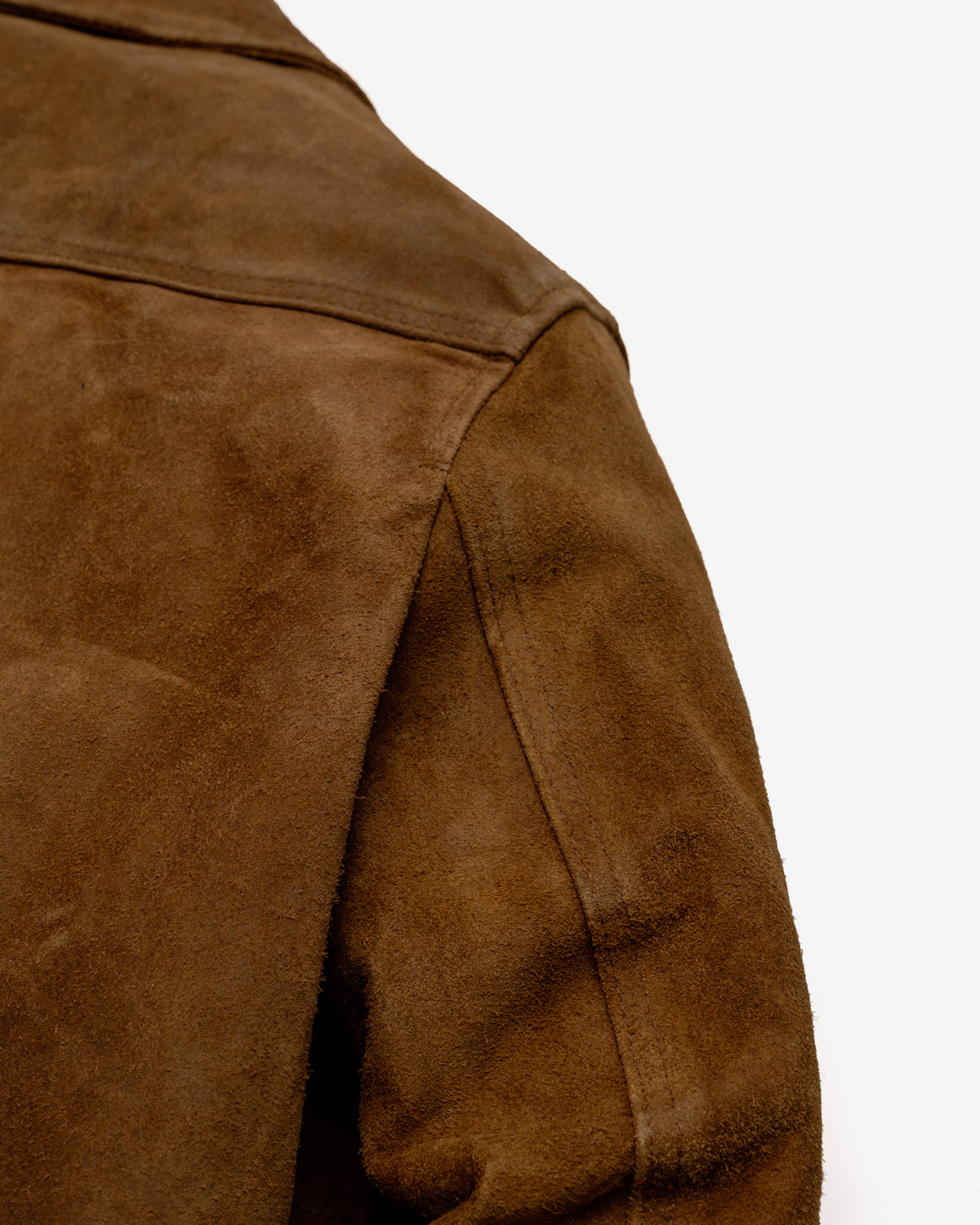 370 "Duke" Suede Unlined Rough Out Cowhide Jacket