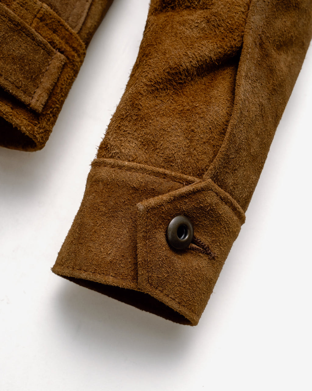 370 "Duke" Suede Unlined Rough Out Cowhide Jacket