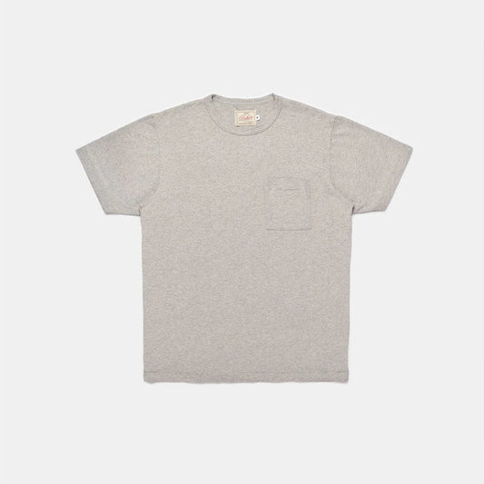Heavy Duty Single-Pocket Tee in Heather