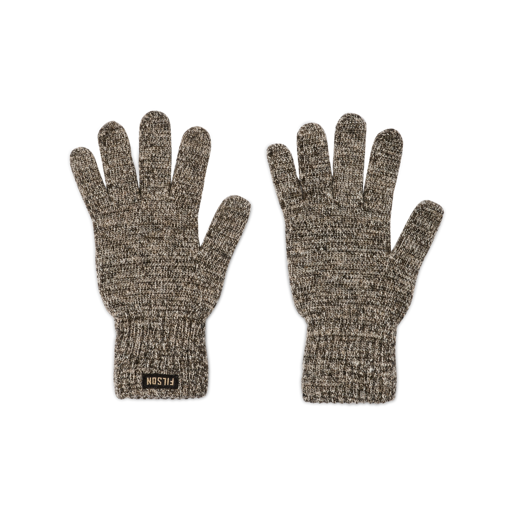 Full Finger Knit Gloves in Root Heather