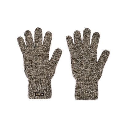 Full Finger Knit Gloves in Root Heather