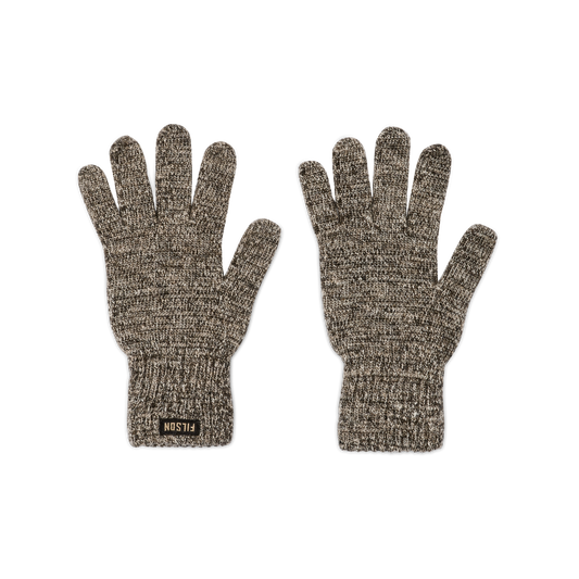 Full Finger Knit Gloves in Root Heather