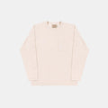 Heavy Duty Long Sleeve Pocket Tee in Natural