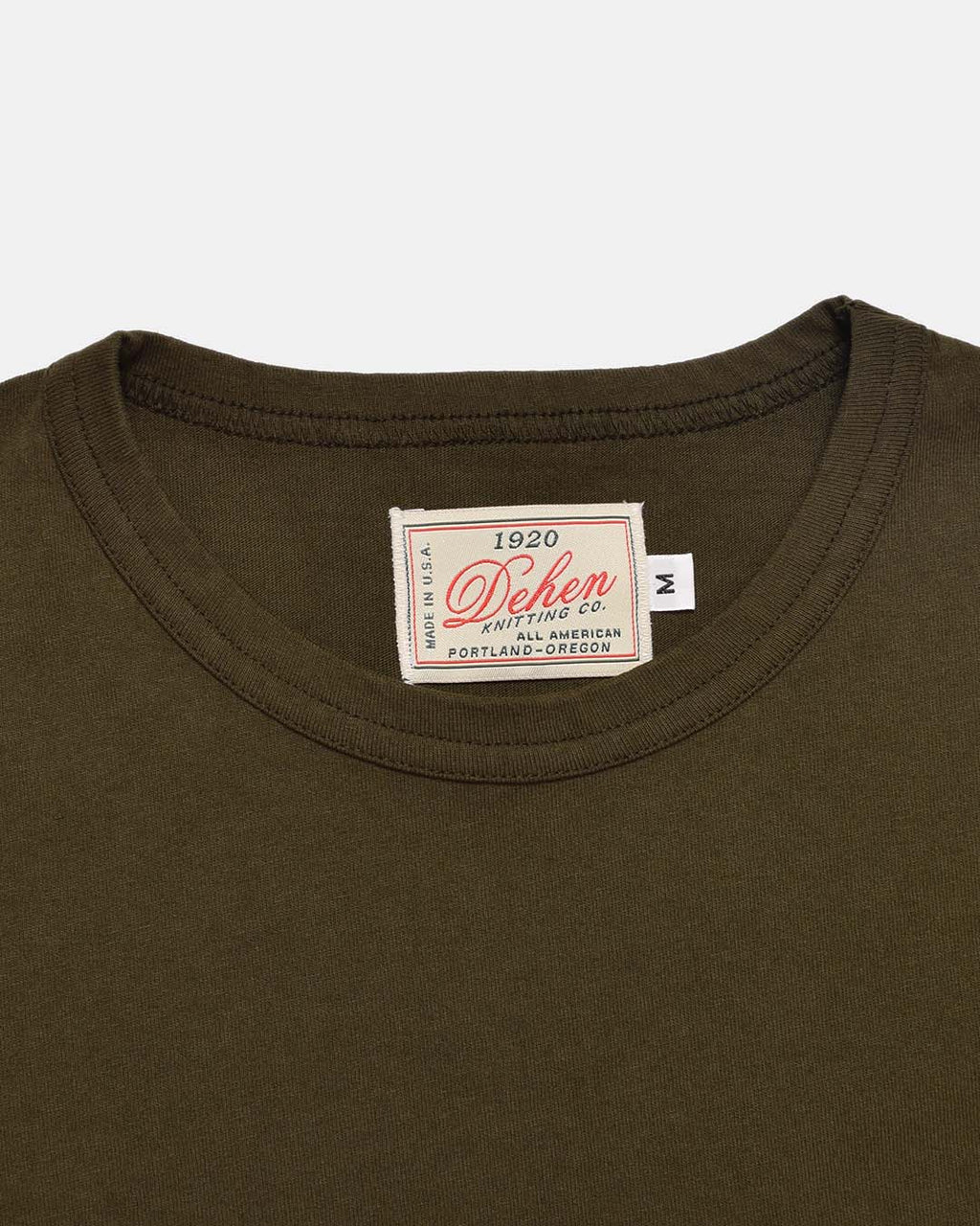 Heavy Duty Long Sleeve Pocket Tee in Loden