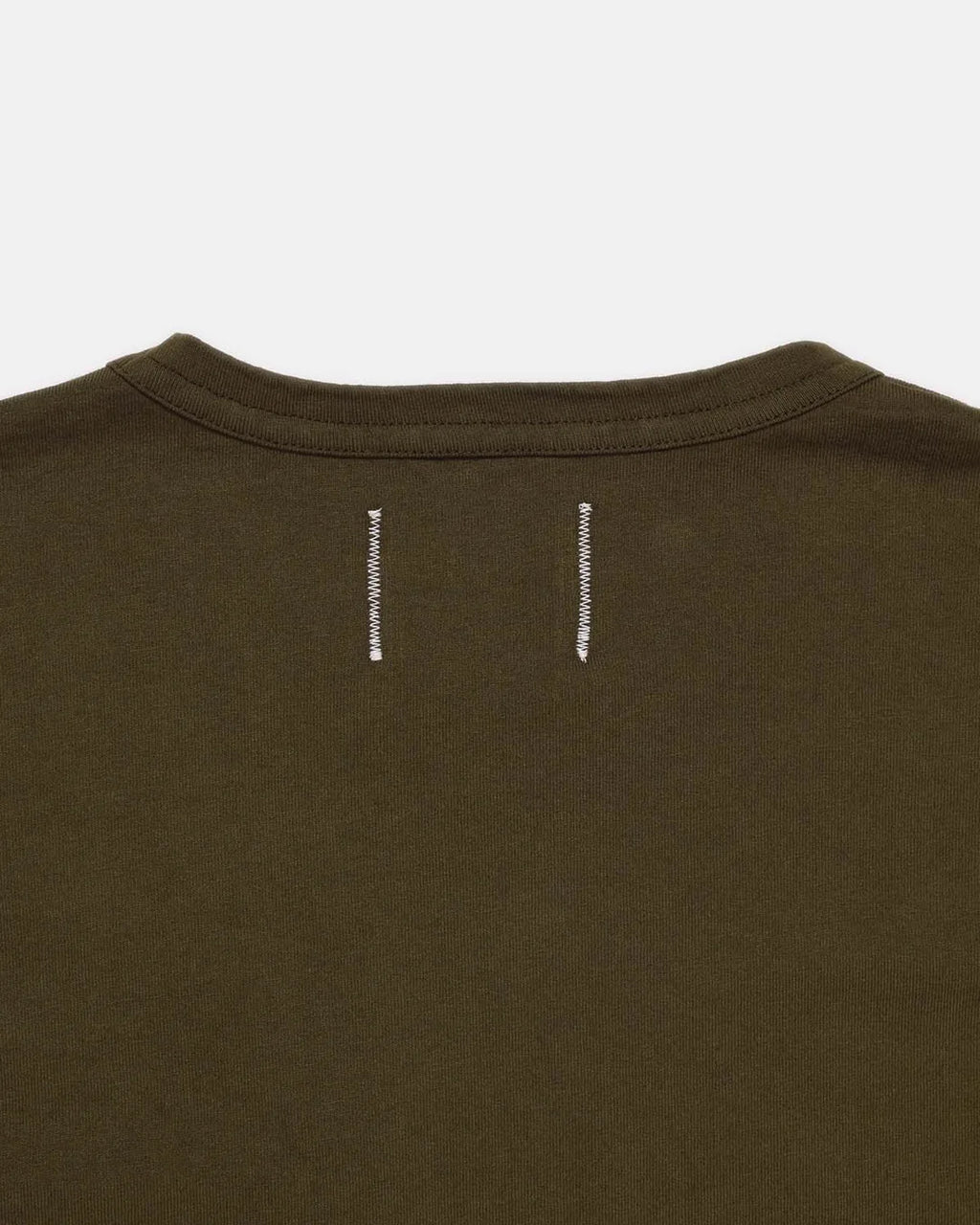 Heavy Duty Long Sleeve Pocket Tee in Loden