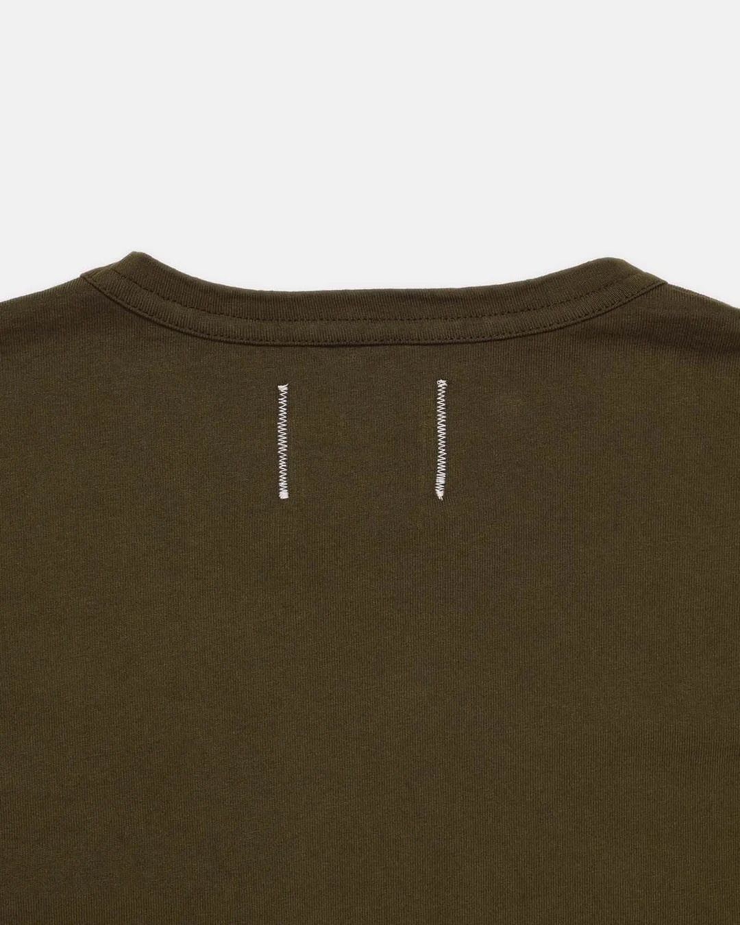 Heavy Duty Long Sleeve Pocket Tee in Loden