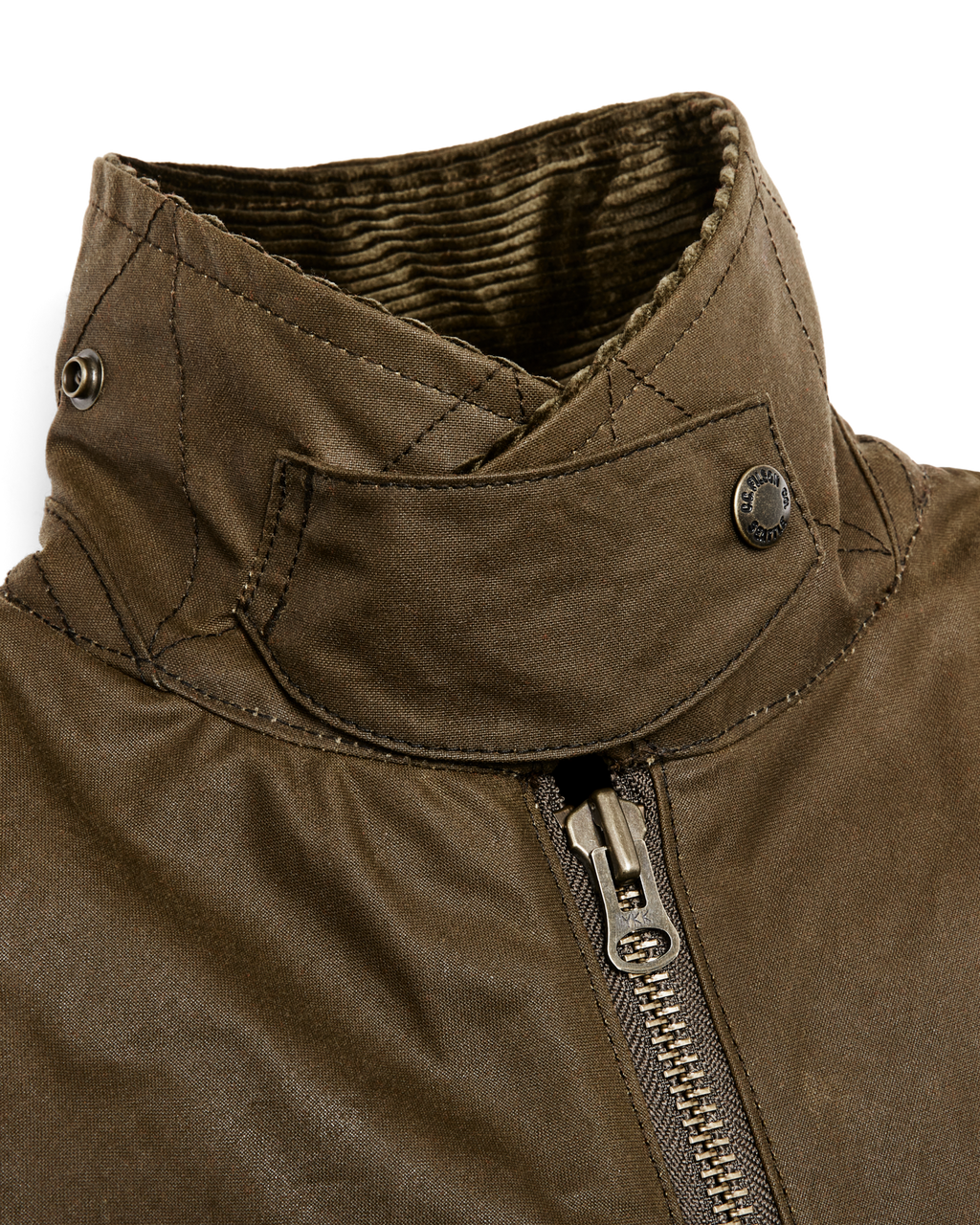 Women's Shelter Cloth Short Work Jacket in Dark Tan
