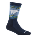 Vanna Grizzle Boot Midweight with Cushion in Goat Blue