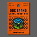 DDC-156 Wilds Enamel Jean Jacket Pin