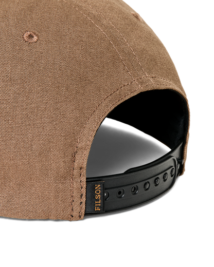 Trucker Cap in Light Brown Filson Patch