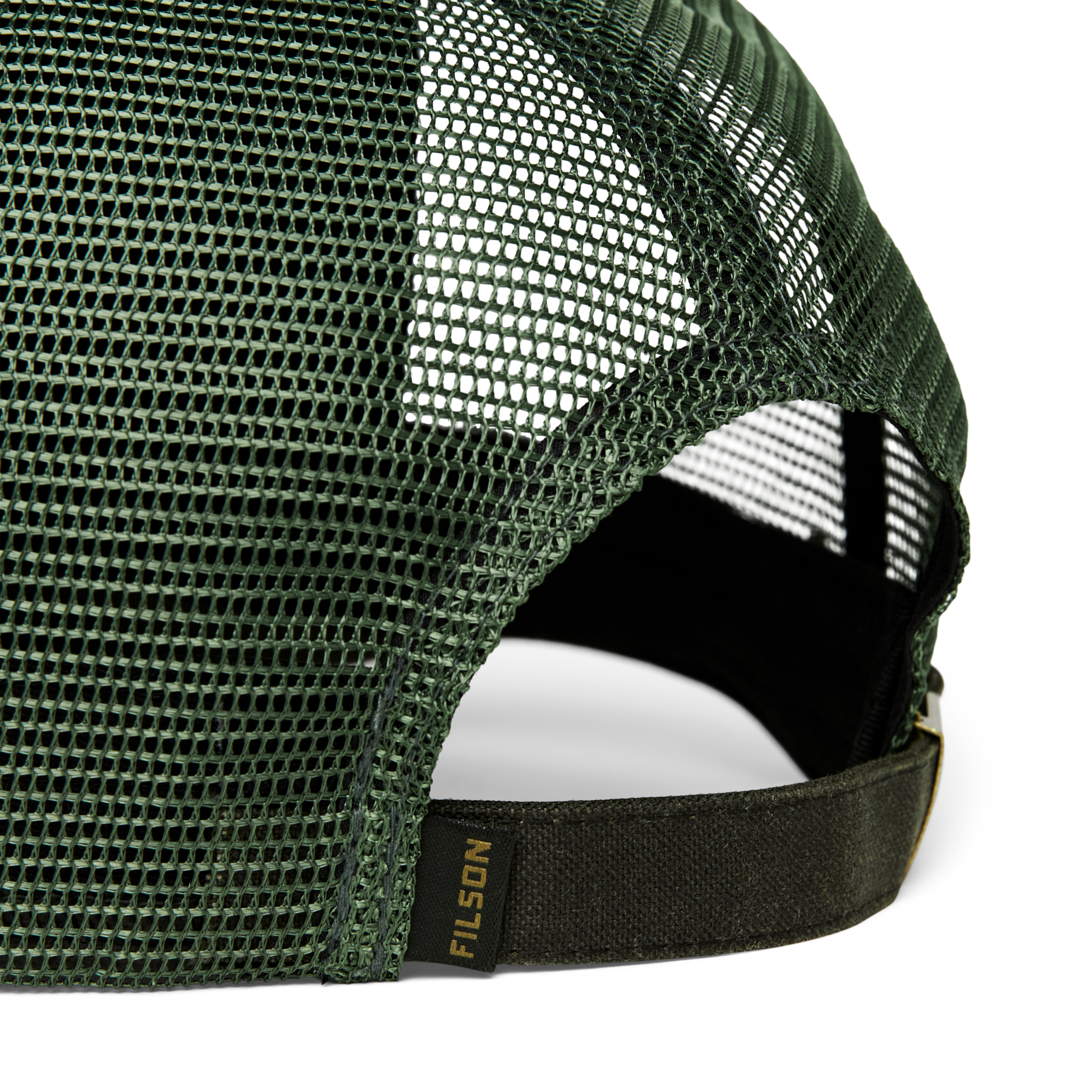 Logger Mesh Cap in Otter Green Waxed