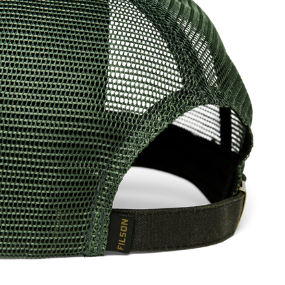Logger Mesh Cap in Otter Green Waxed