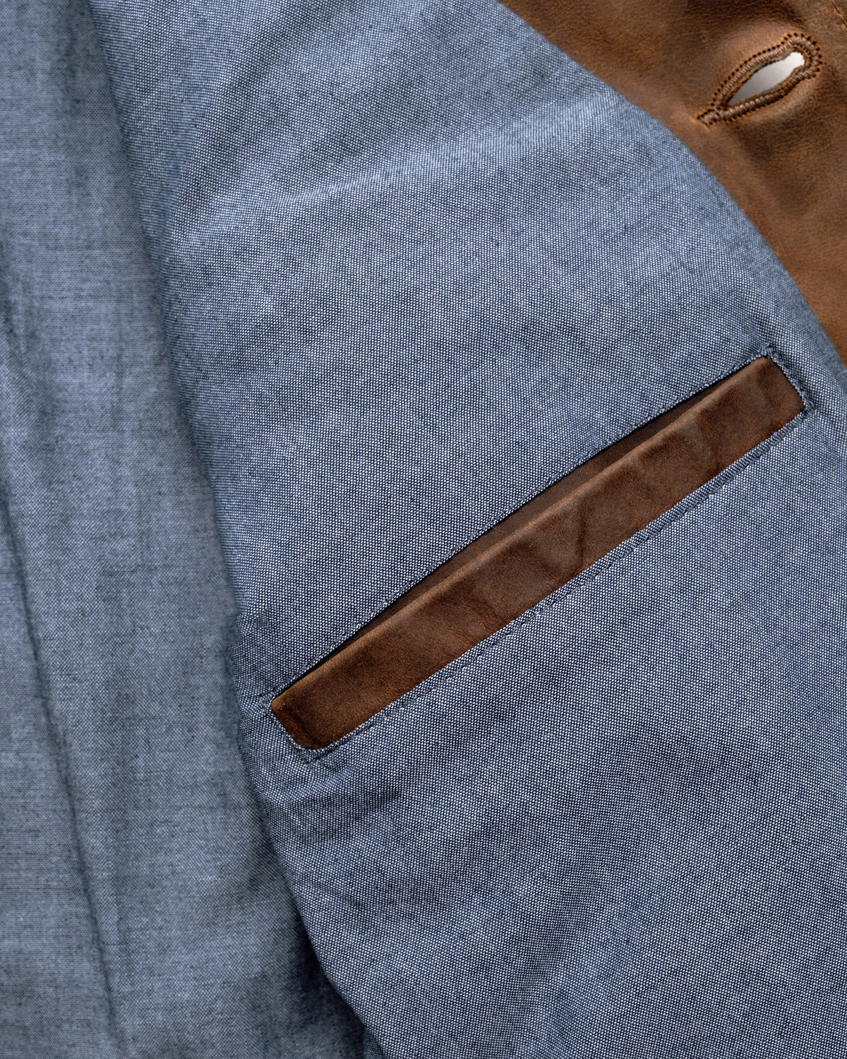 538 Nubuck Cowhide Rancher Jacket