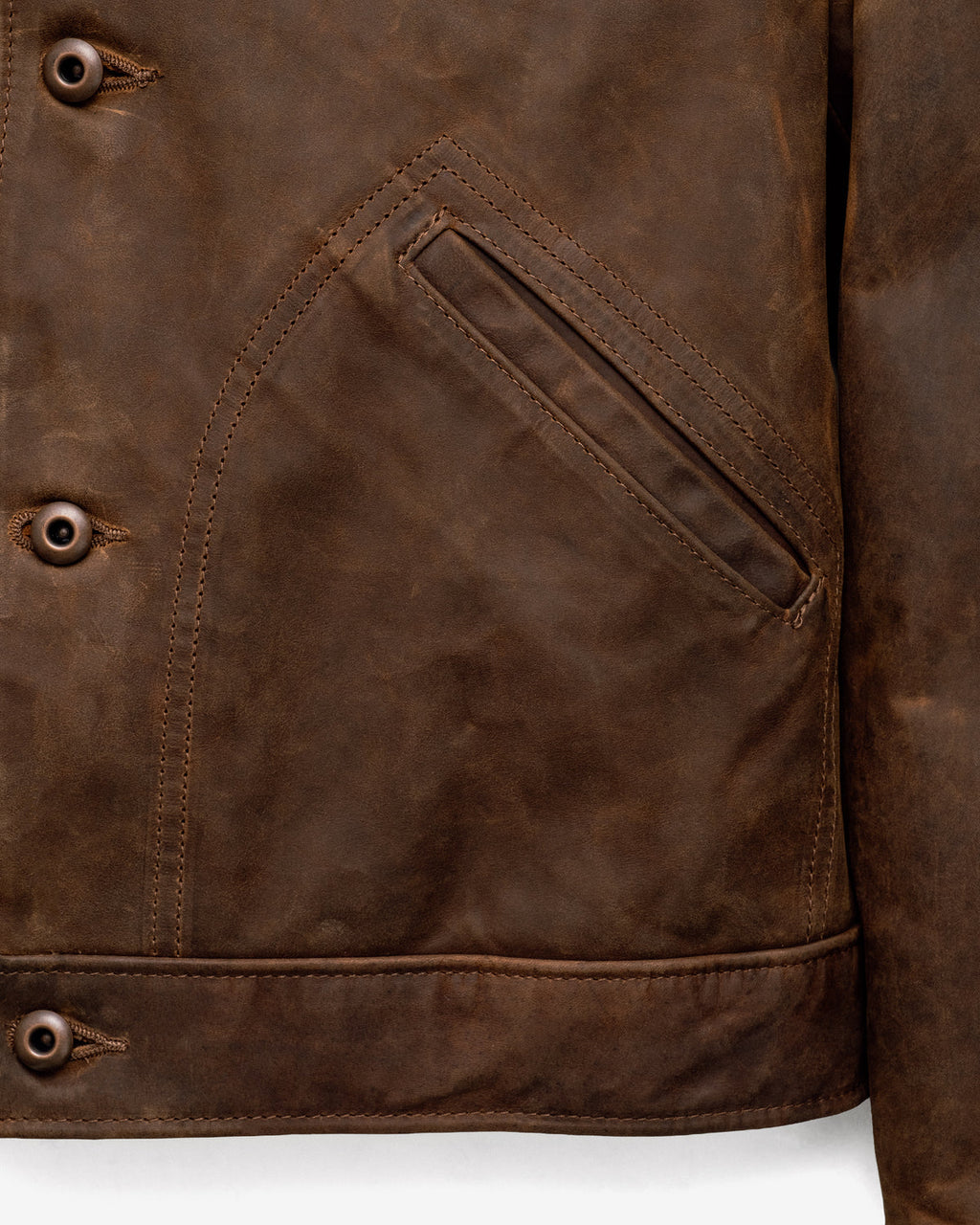 538 Nubuck Cowhide Rancher Jacket