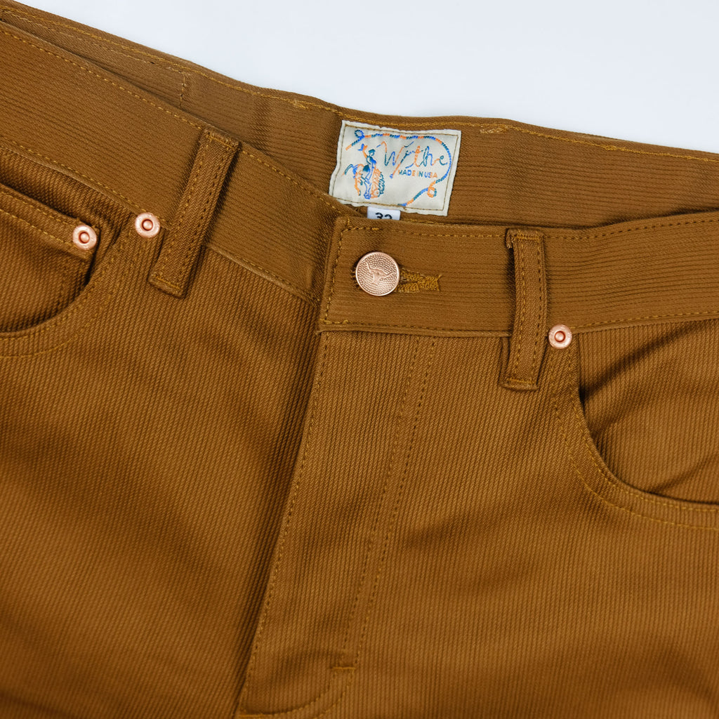 5 Pocket Pant in Bay Brown Bedford Cord