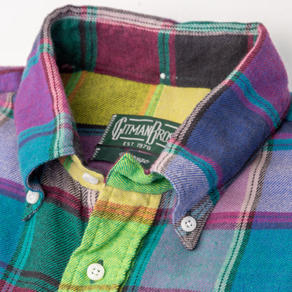 Multi-Colored Plaid Flannel