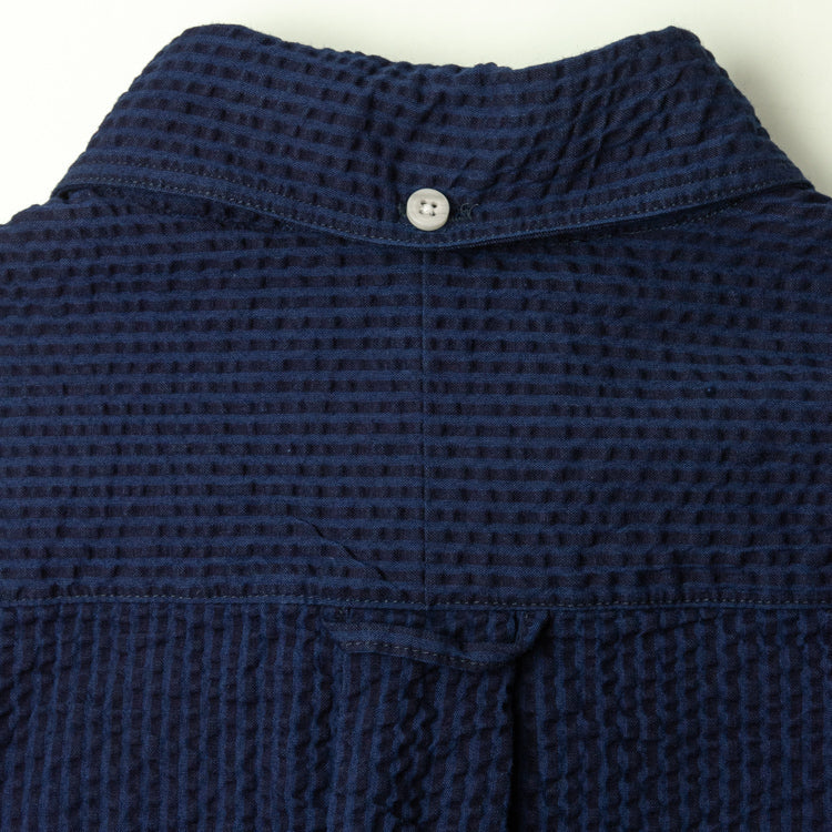 Indigo Seersucker