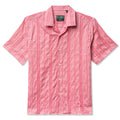 Pink Japanese Dobby Stripe Camp Shirt