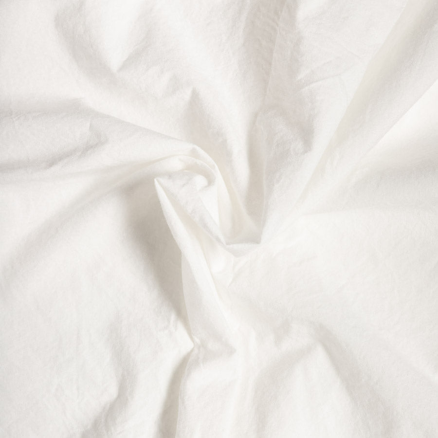 American Poplin in White