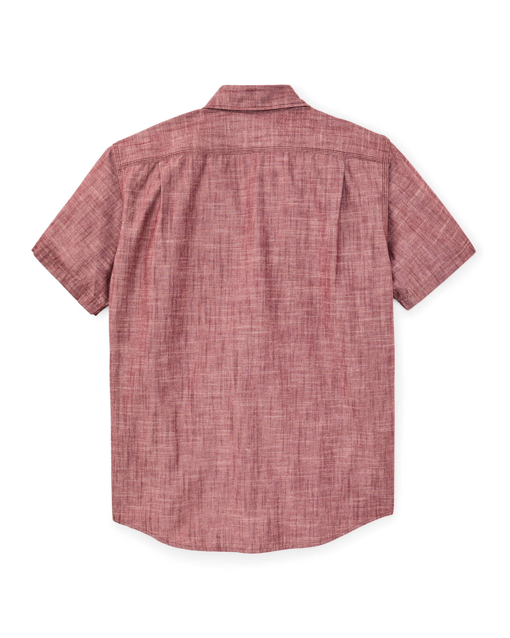 Short Sleeve Chambray Shirt in Sable