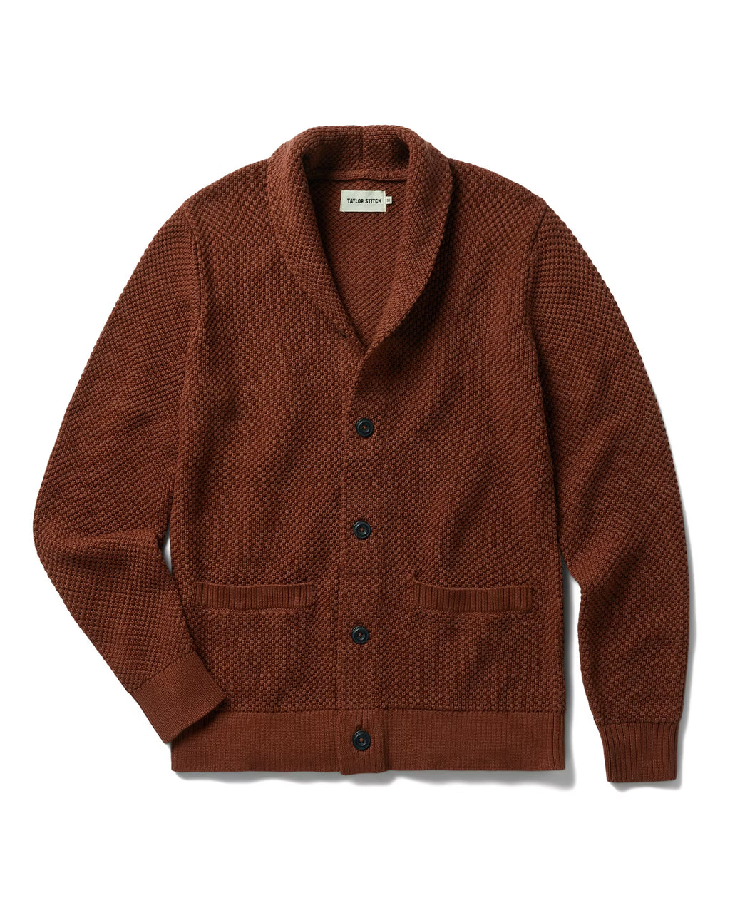#PH-P10134M The Crawford Sweater in Rust