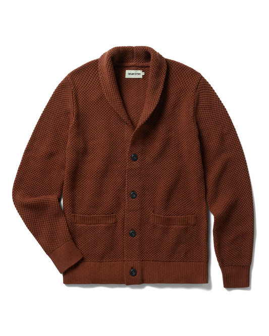 #PH-P10134M The Crawford Sweater in Rust