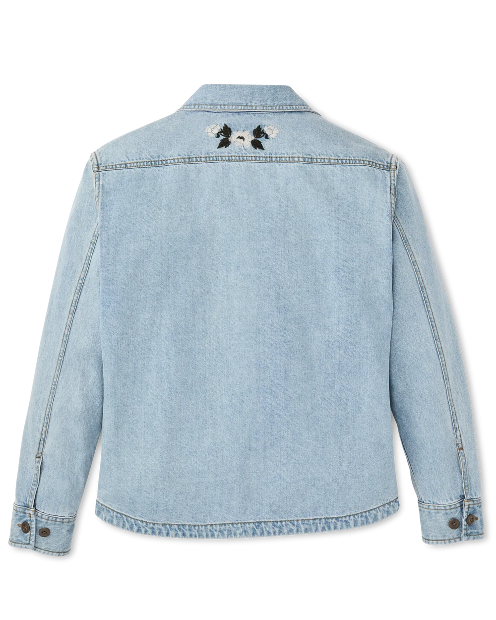 Denim Shirt in Pale Indigo