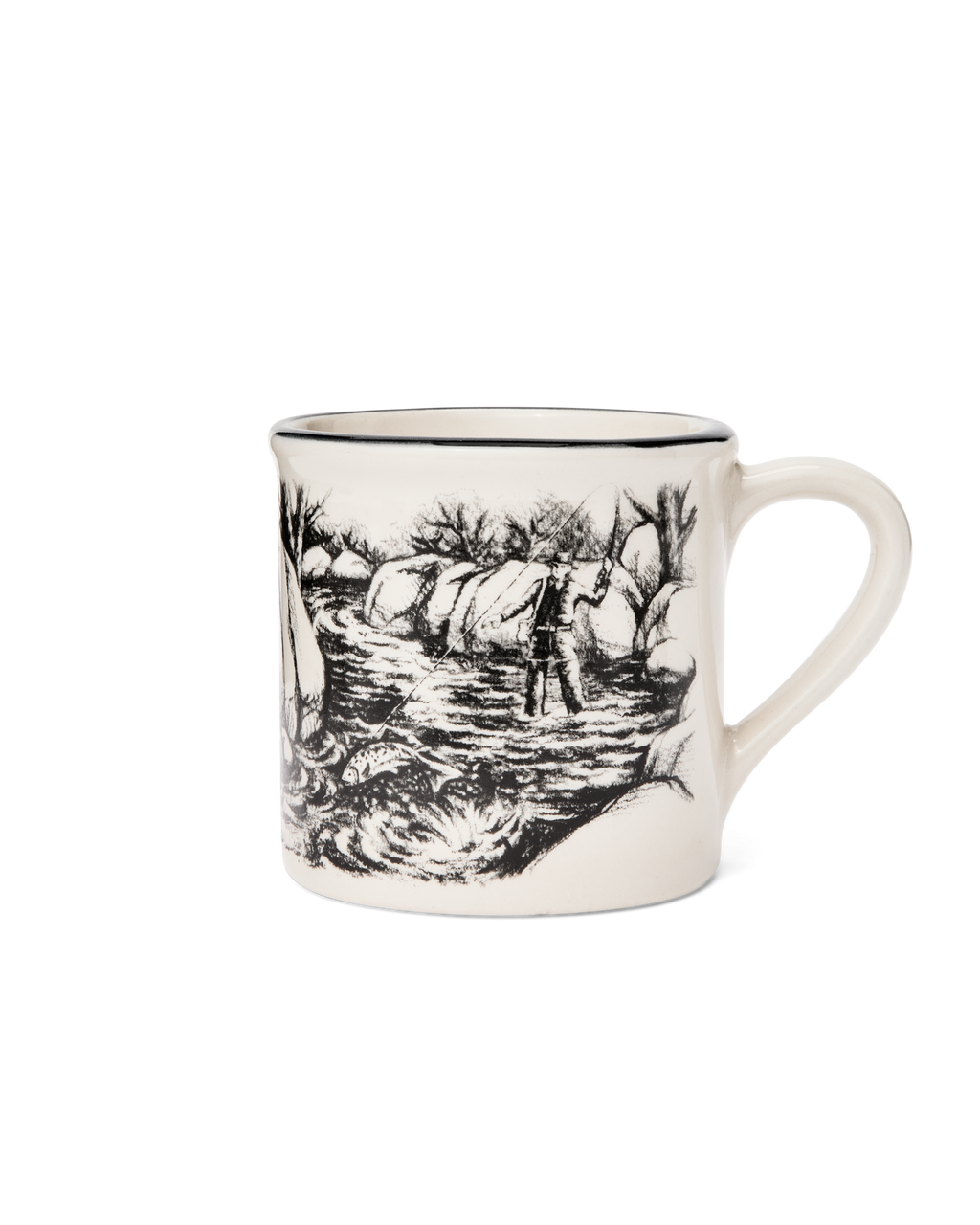 Stoneware Mug in Bears