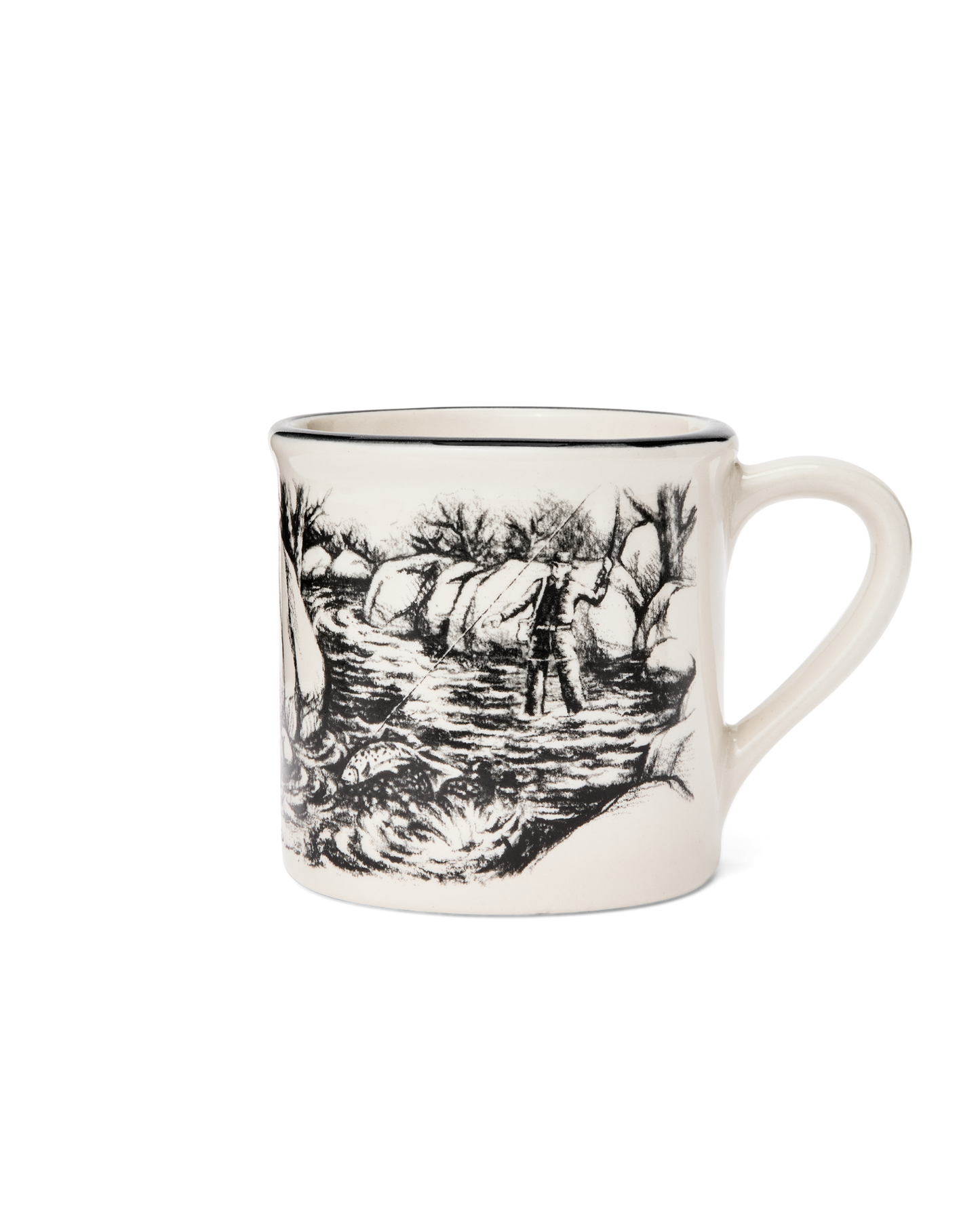 Stoneware Mug in Bears