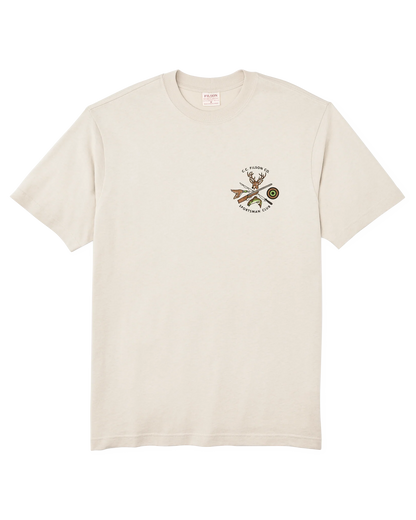 Frontier Sportsman Club Cliff Gray Graphic T-Shirt